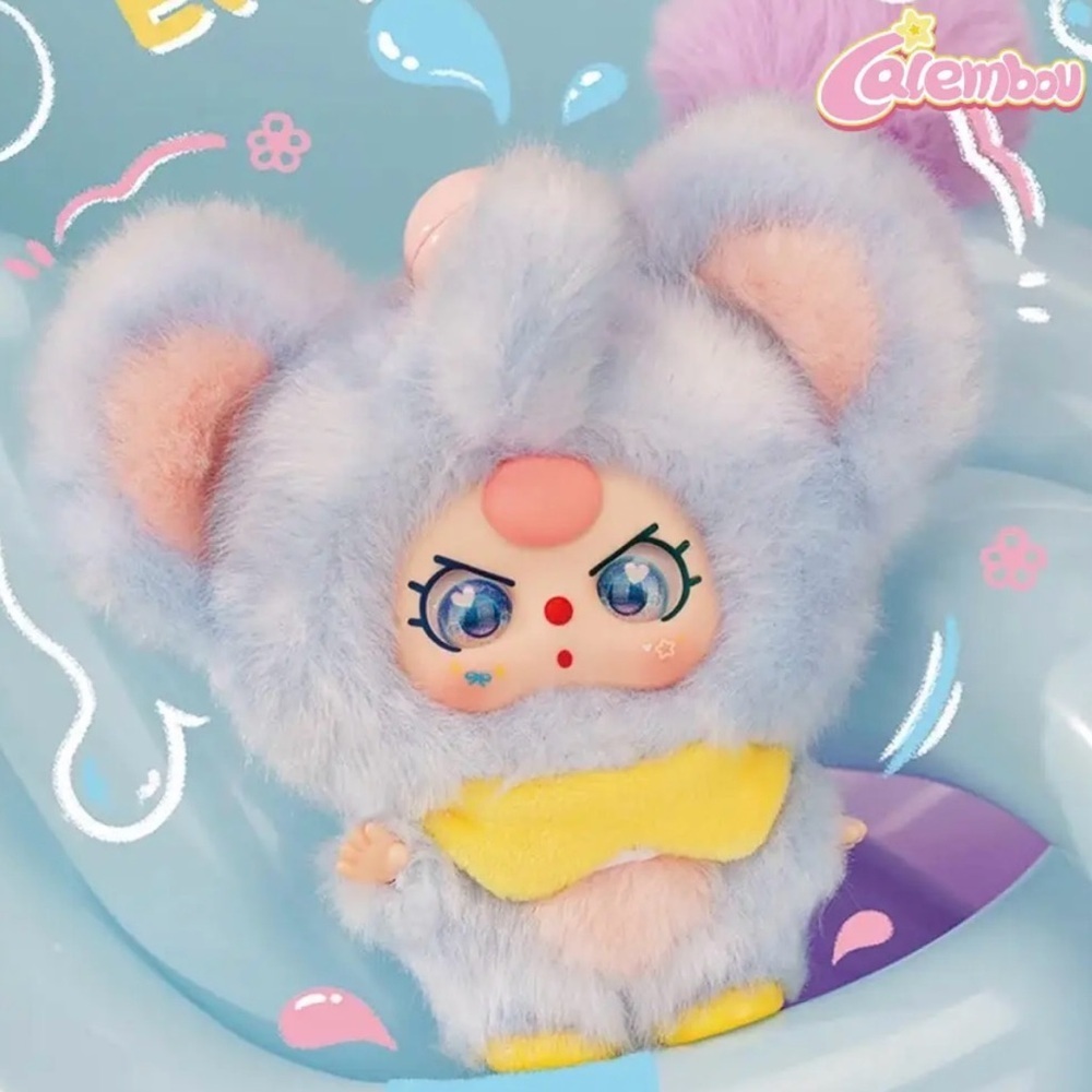 Baby Three Mini Hug Plush Pendant - Baby Elephant